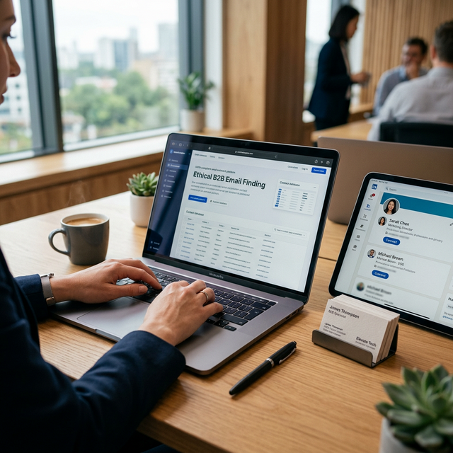 How to Find Business Email Addresses Ethically in 2026